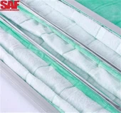 فلتر هواء بإطار مجلفن